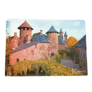COLLONGES France‎ Stamped Note Postcard Posted